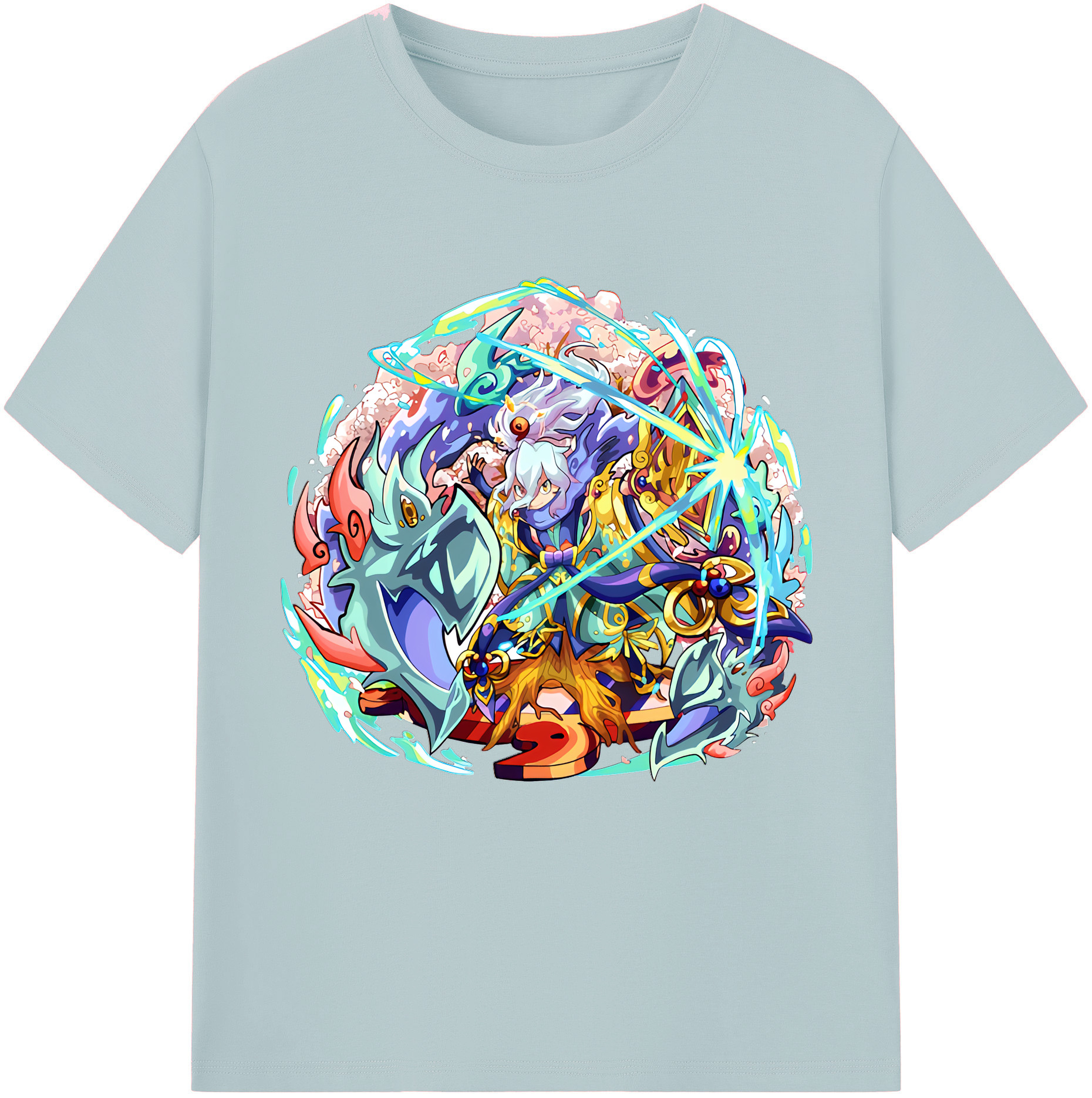 （画像用） 妖怪ウォッチ Yo-kai Watch 綿100％半袖Tシャツ（フロントプリント）